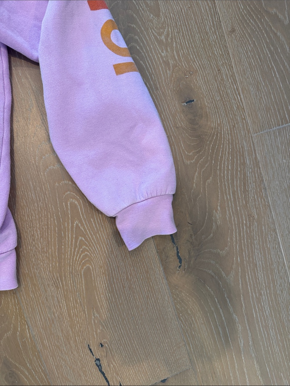 Aviator Nation lavendar Hoodie with Rainbow Chest Emblem - Picture 12 of 16